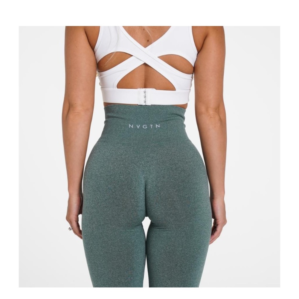 NVGTN NV Seamless a Forest Green leggings